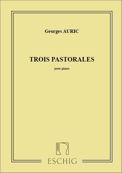 3 Pastorales Piano